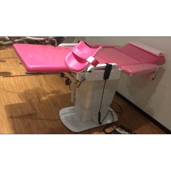 Кровать материнства больницы особенная розовая гинекологическая для гинекологического операционного стола