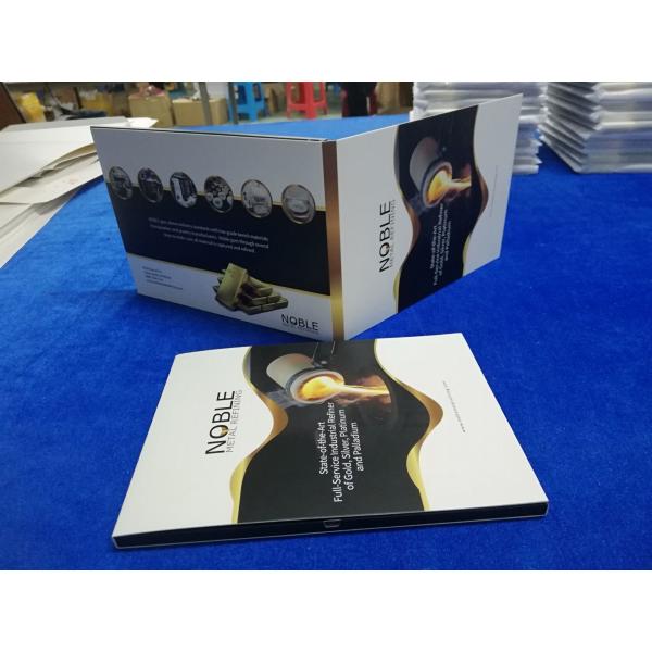 Customization 2.4 Inch HD Video Brochure Fashionable For Wedding Or Party