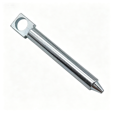 Precision CNC Machined Tapered Locating Pin, Custom Stainless Steel Metal Shaft with Bracket for New Energy Industry
