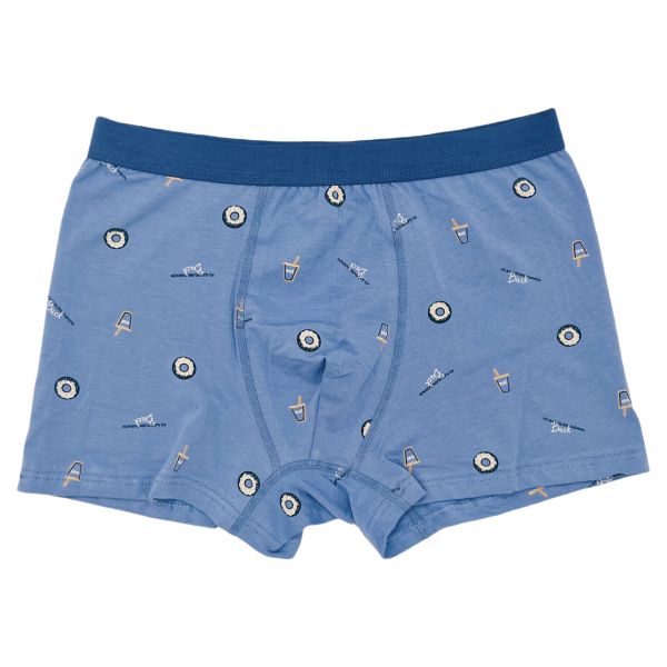 Men Boxer Briefs Printed Men's Shorts Boxers Cotton Briefs Underwear Men
