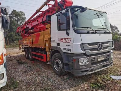 Caminhão de bomba de concreto usado de 52 metros 2020 ano SANY Benz Chassis SYM5350TMB 60C-10