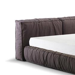 Anti Scratch Fabric Ottoman Bed , Nontoxic Queen Upholstered Bed With Storage