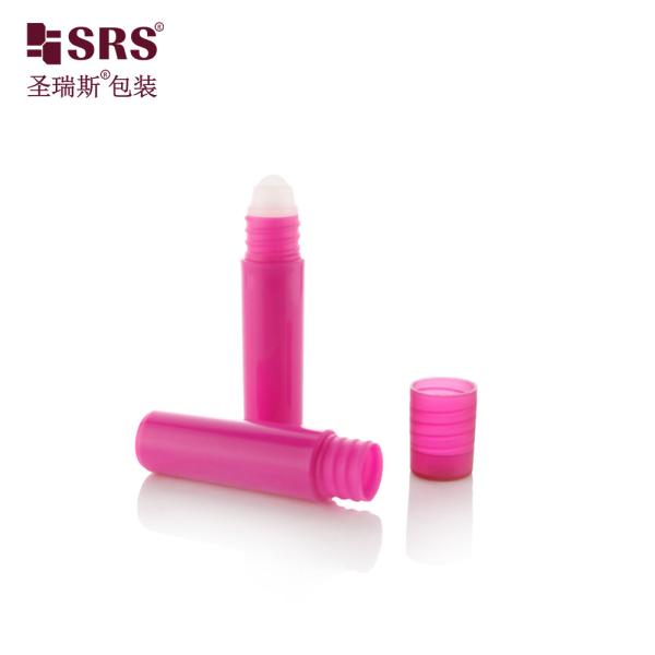 5ml Smooth White PP PCR Roller Ball Bottle for Essential Oil/Perfume