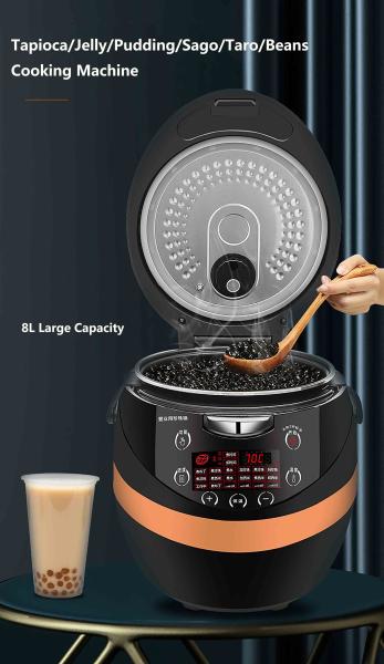 Cozinha elétrica comercial de bolas de pérola de tapioca para tapioca/geléia/budín/sago/taro/feijão