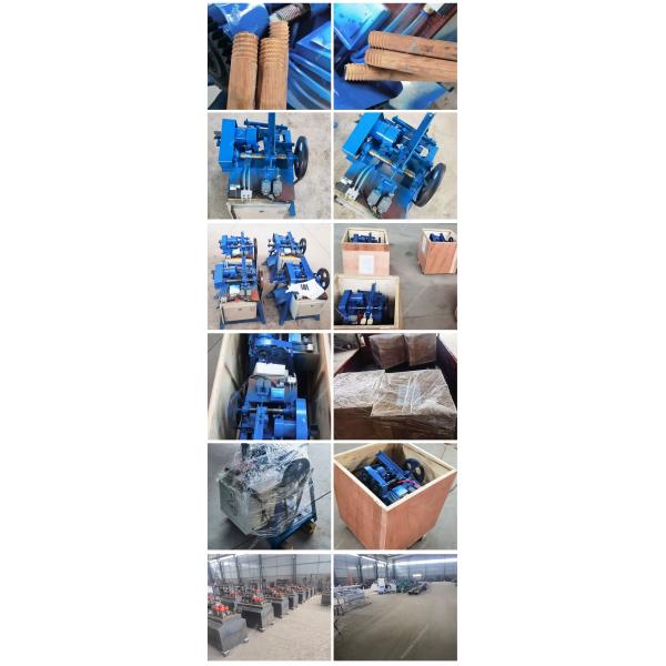 Circular Rod Tooth-Discharging Machine for Wooden Stick Broom Handle Manufacturing
