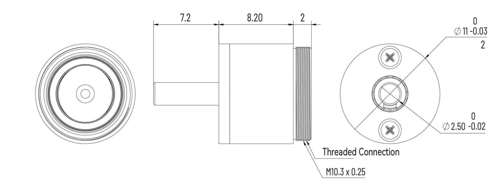 CS Mini-2.5 Harmonic Reducer for Dexterous Hands
