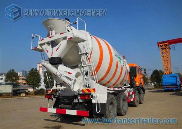 280 Hp North Benz volumetric concrete mixer truck , concrete mixer lorry 8 Cbm