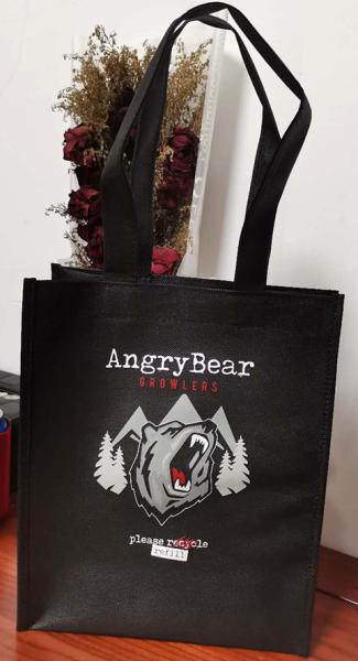 Reusable Custom LOGO Non-woven tote bags Promotional