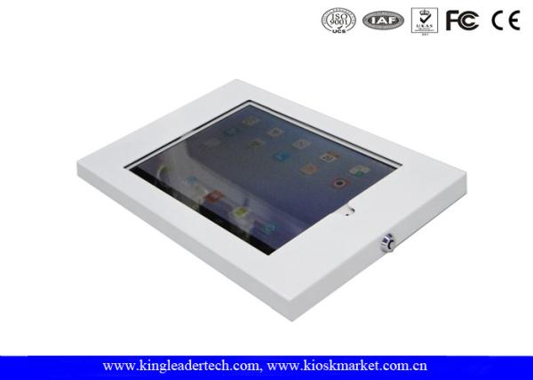 O revestimento do pó de Vesa Lockable Ipad Kiosk Stand laminou o aço