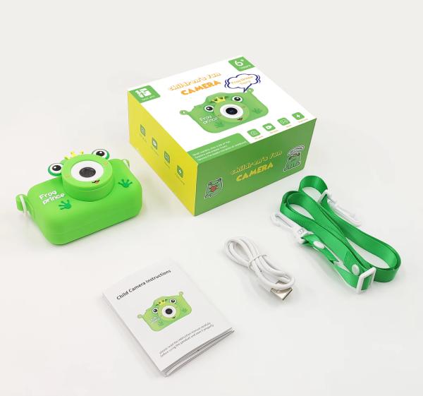 Mini Digital Camera X9S 1080P Video With Front And Rear Camera For Selfie Cartoon