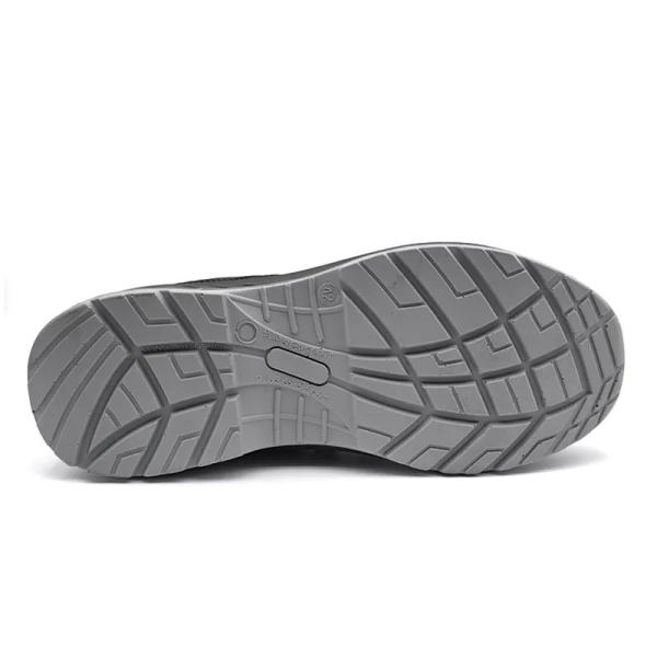 Calzado industrial resistente al deslizamiento calzado de trabajo de pie de acero transpirable