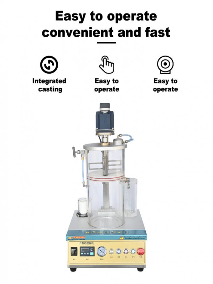 100W Power 220V 50/60Hz Single Phase Industrial Mixer with 350*330*740mm Size for Jewelry Production