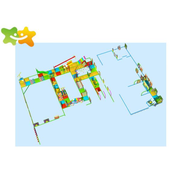 Ball Pool Commercial Children'S Indoor Play Equipment 560m² Adventure Play Zone