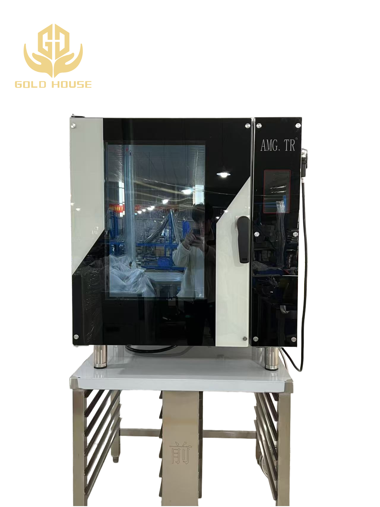 10 Layer Auto-Cleaning Combi Oven with 30-300°C Adjustable Temperature for Industrial Steam and Convection Baking