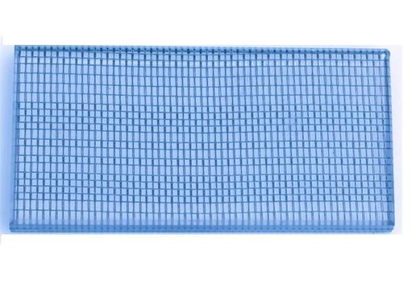 Gold Metallic Mesh Fabric Laminated Glass