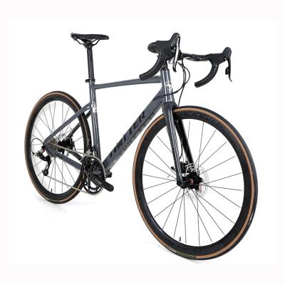 Aluminium AL7005 22 Speed Road Bike 700C With SRAM RIVAL Disc Brake