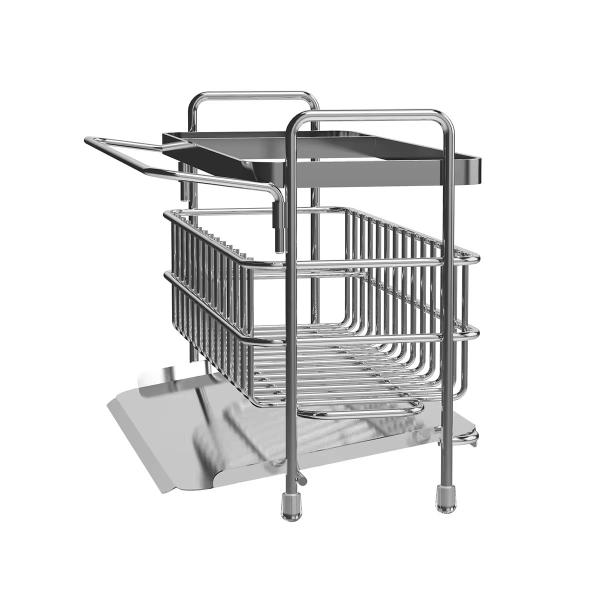 Kitchen Brush Dishcloth Storage Rack Multifunctional Sink Rack Sponge Dishcloth Holder Sink Organiser