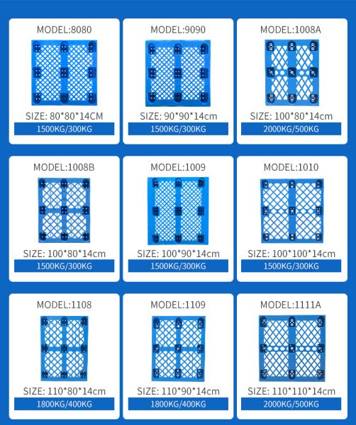 Breathable Grid Floor Ventilation Pallet Lightweight Waterproof Wear Resistant Storage Pad For Supermarket Warehouse Garage Basement