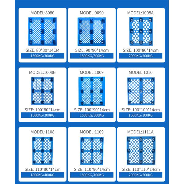 Breathable Grid Floor Ventilation Pallet Lightweight Waterproof Wear Resistant Storage Pad For Supermarket Warehouse Garage Basement