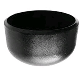 Q235 Black Carbon Steel Pipe Cap Seamless Mild Steel End Caps 2.0-25.0mm