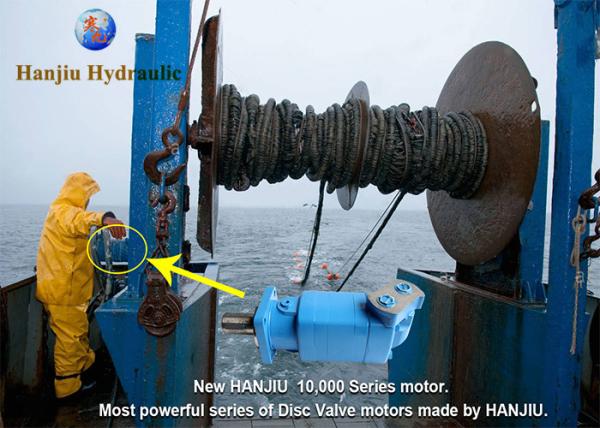 665.3 Cm3/R Geometric Displacement LSHT Motor Charlyn Serie 10000