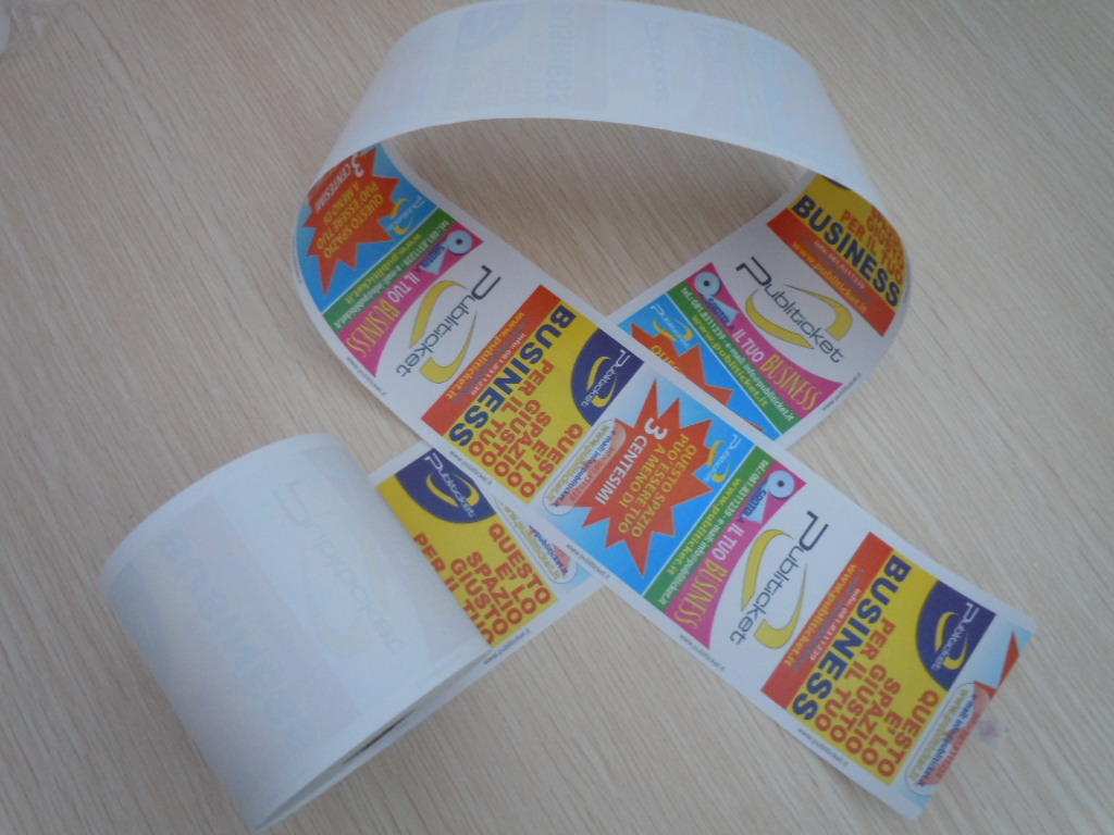 Smooth surface Thermal Ticket Printing Paper