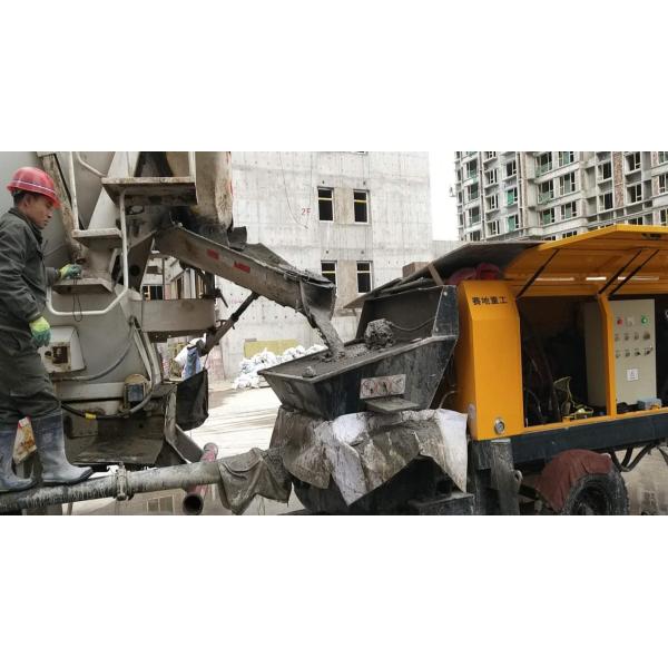 HBTS40 Diesel Powered Concrete Delivery Pump With Hydraulic System