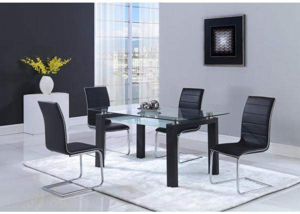 Sun On 10mm Glass Top 88kgs Contemporary Dining Room Sets