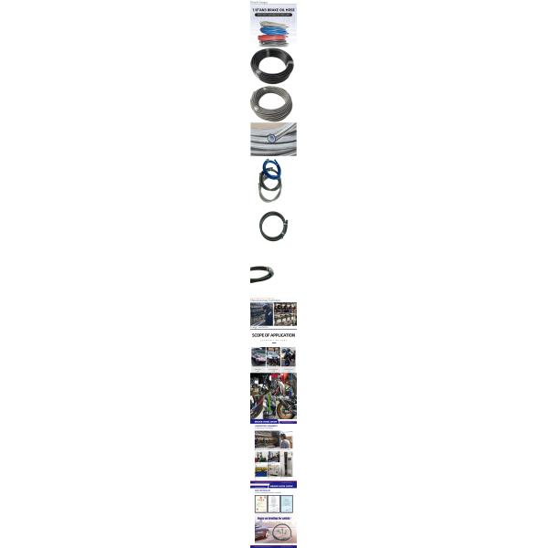 Самый высокий взрыв давит шланг топливопровода газового масла тормозного рукава нейлона 53Mpa гидравлический