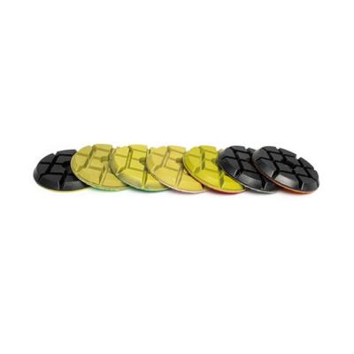 Thickness 10mm Diamond Floor Polishing Buffer Pads For Concrete 80mm 100mm