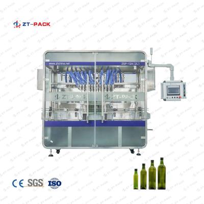 Tipo automático do nitrogênio que cozinha a máquina tampando de enchimento 800ml de Olive Oil Palm Oil Bottle