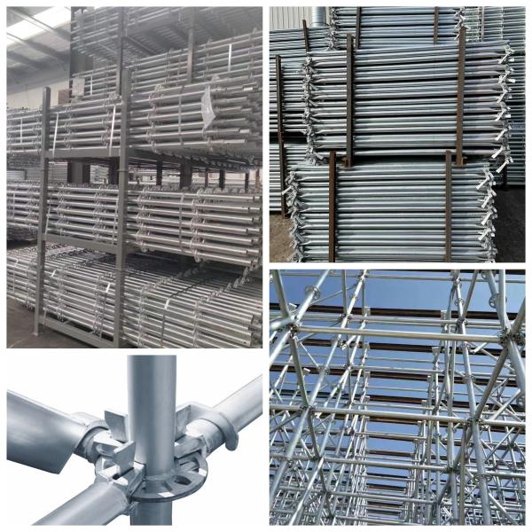 Industrial Steel Ring System Scaffolding with Multidirectional Ringlock Components and 3.25mm Tube Thickness