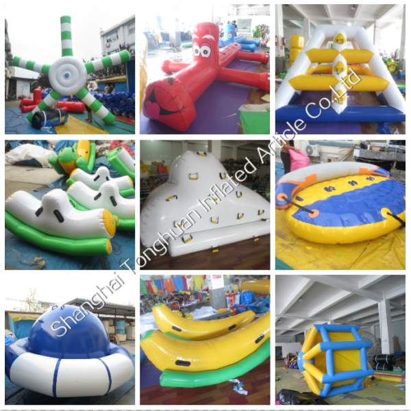 Wholesale air Bouncer Inflatable Water Trampoline kids fun