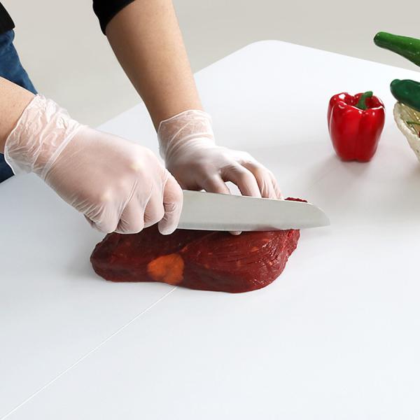 Устранимые перчатки рассмотрения винила пудрят свободное 3.0g 3.5g 4.0g 4.5g