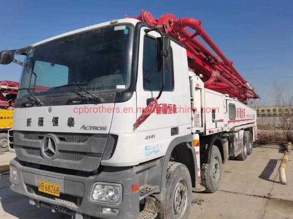 2012 Putzmeister 56m Benz Machinery Concrete Equipment Concrete Boom Beton Pump Machine
