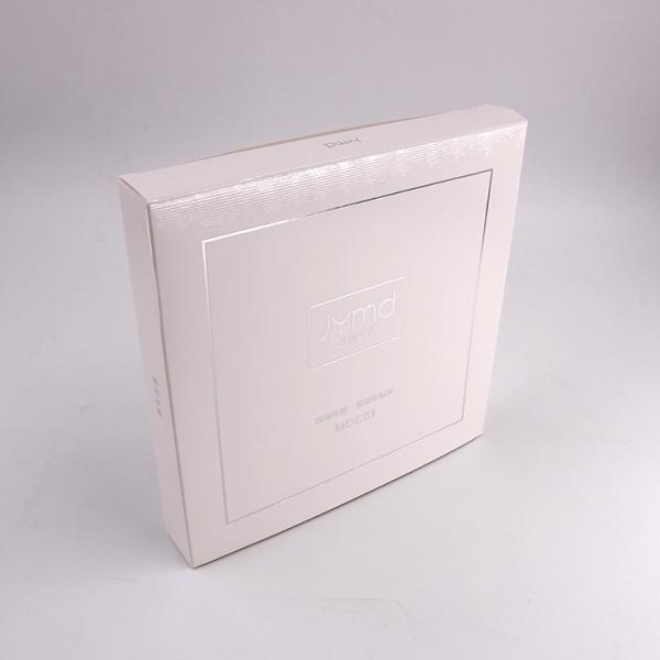 400gsm Skincare Cosmetic Packaging Boxes Custom Logo Silver Foil Carton Box Printing