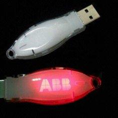 Novedad 128MB, 256MB, memorias USB promocionales AT-029 de 512MB USB con hardware del cuaderno