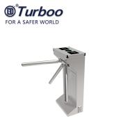 Semi Automatic RFID Tripod Access Control System Three Arm Turnstile