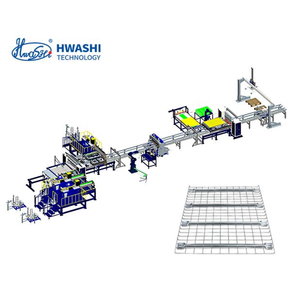 New-Grade Automation for Wire Mesh Deck Shelving – Hwashi’s Production Line Delivers