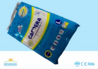 Dos tecidos descartáveis livres do bebê do produto químico absorvente super com filme de Clothlike