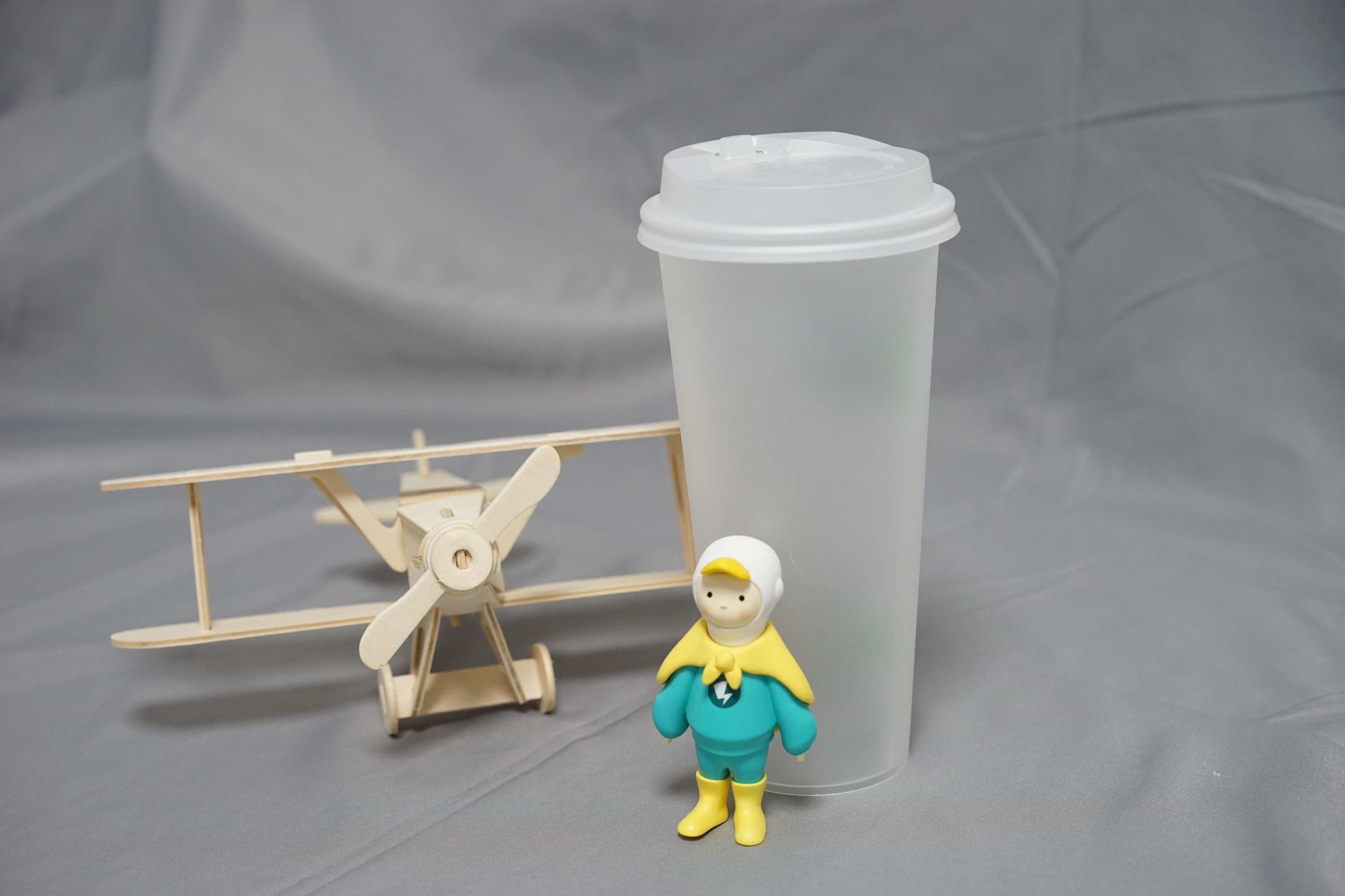 Черные устранимые Biodegradable партии крышек PLA 85mm