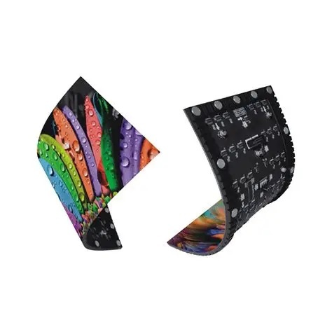 Customization ，Lightweight Small Pitch Flexible LED Screen 3 Years Warranty