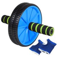 Rolo do Ab da roda de ZHIHUI o grupo plástico do rolo da roda do Ab do disco do único Bodybuilt para a casa
