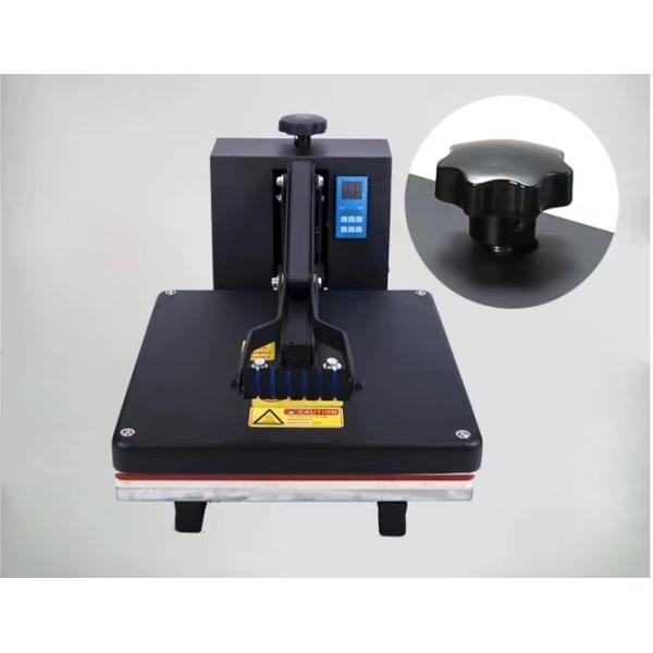 38*38cm/40*60cm Tamaño de trabajo Máquina de prensado térmico plana para impresión de camisetas y prensado de telas en plantas de fabricación