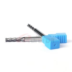 3/8" 5mm 3/16" 4 Flute Carbide End Mill For Titanium Extra Long 75mm