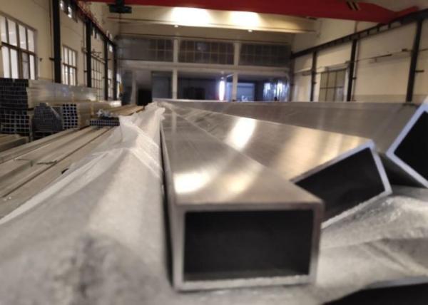 Heatproof Rectangular Aluminum Tube