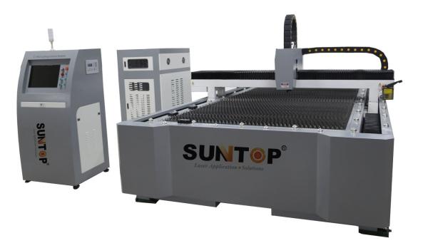 500W CNC Industrial Laser Cutter For Steel and Alumnium , Adjusted Through Z axis