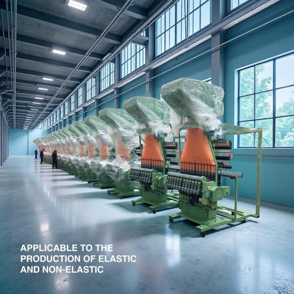 Intelligent Flat Computerized Shuttleless Webbing Loom for Underwear Jacquard Elastic