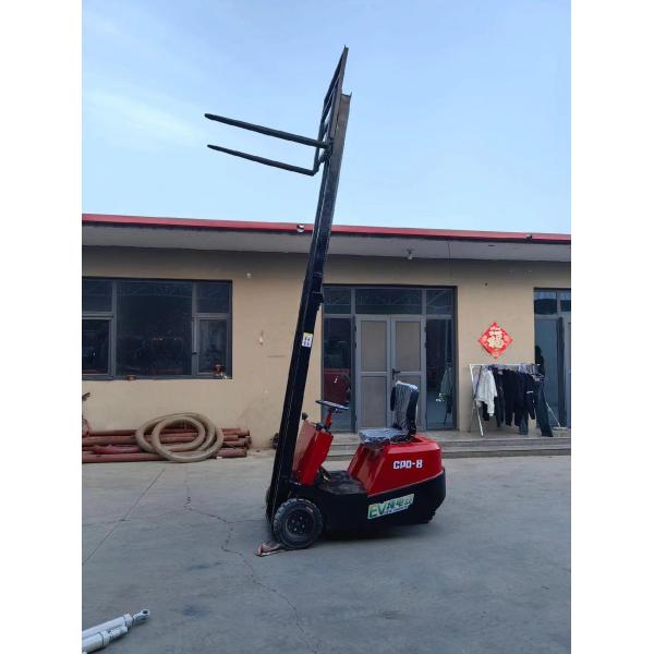 1Ton Compact Electric Forklift Solid Tires 1.2m Fork Length 3 Stage Forklift