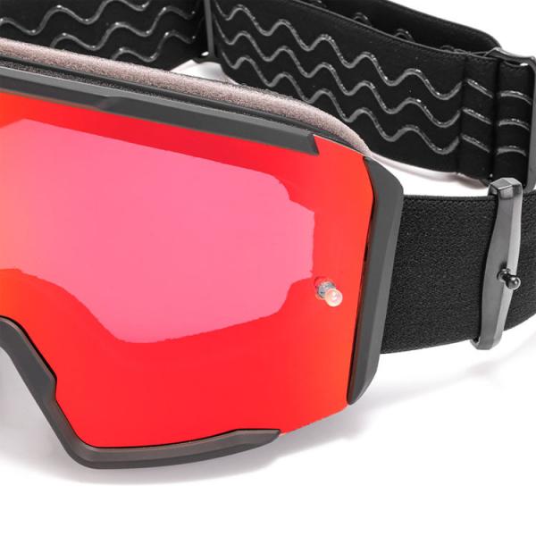 Customized Color 2023 Model UV 400 Polarized Lens Motocross Goggles for Enduro Racing